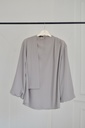 Smoke Louvre Blouse