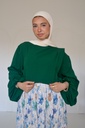 Avocado Louvre Blouse