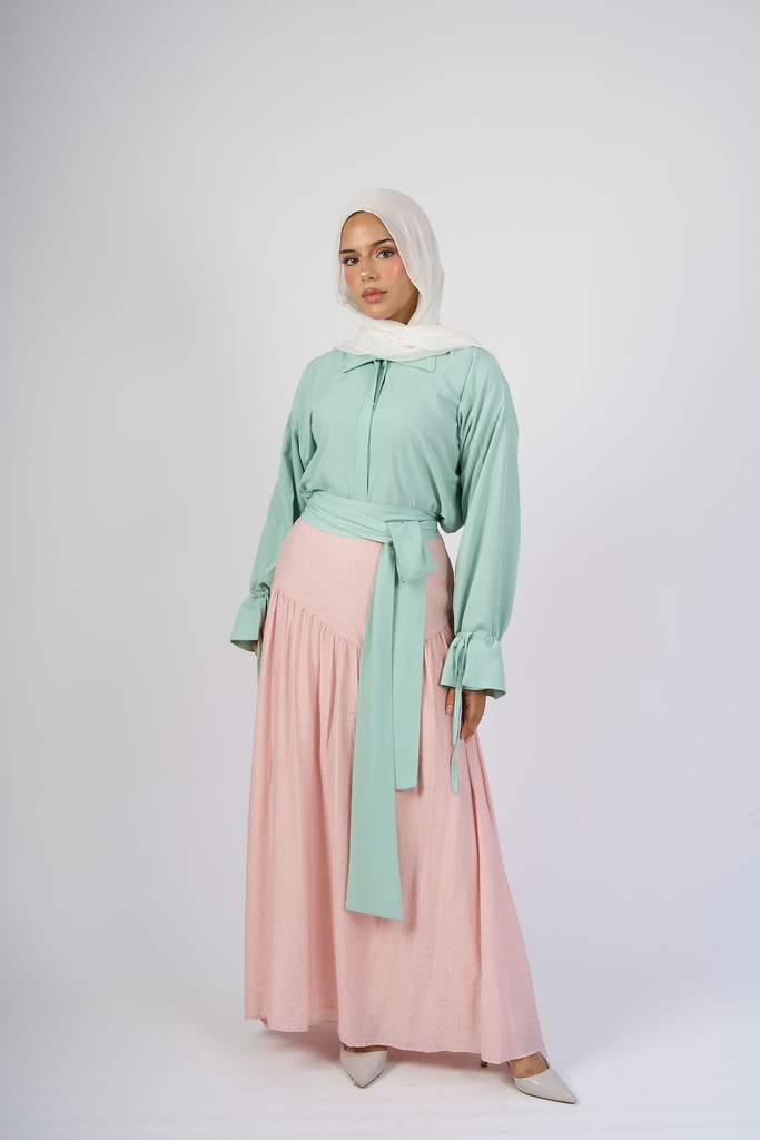 Seafoam Rosée Blouse 