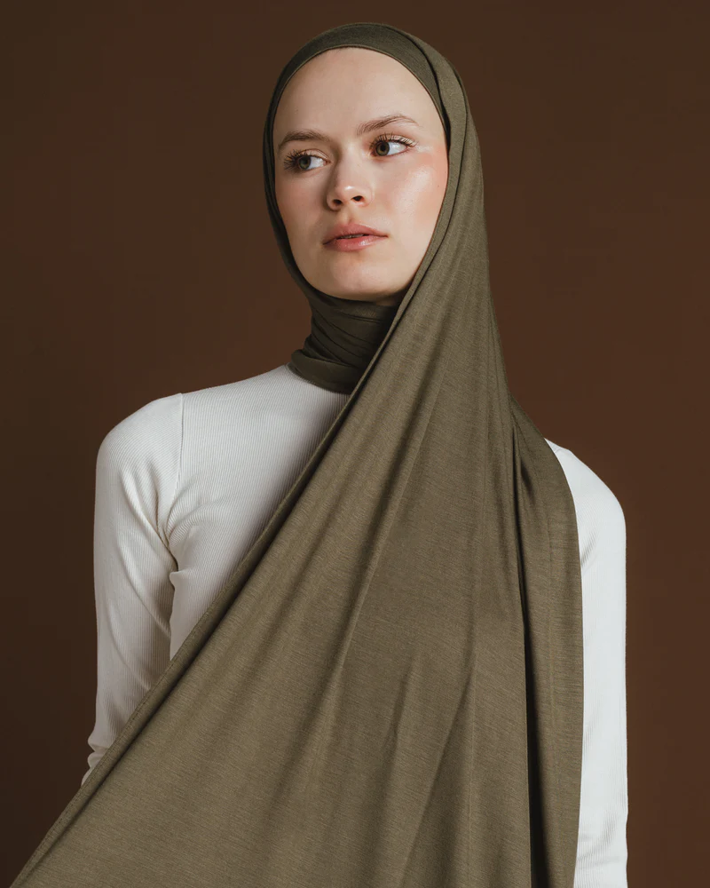 Olive Aura Scarf       
