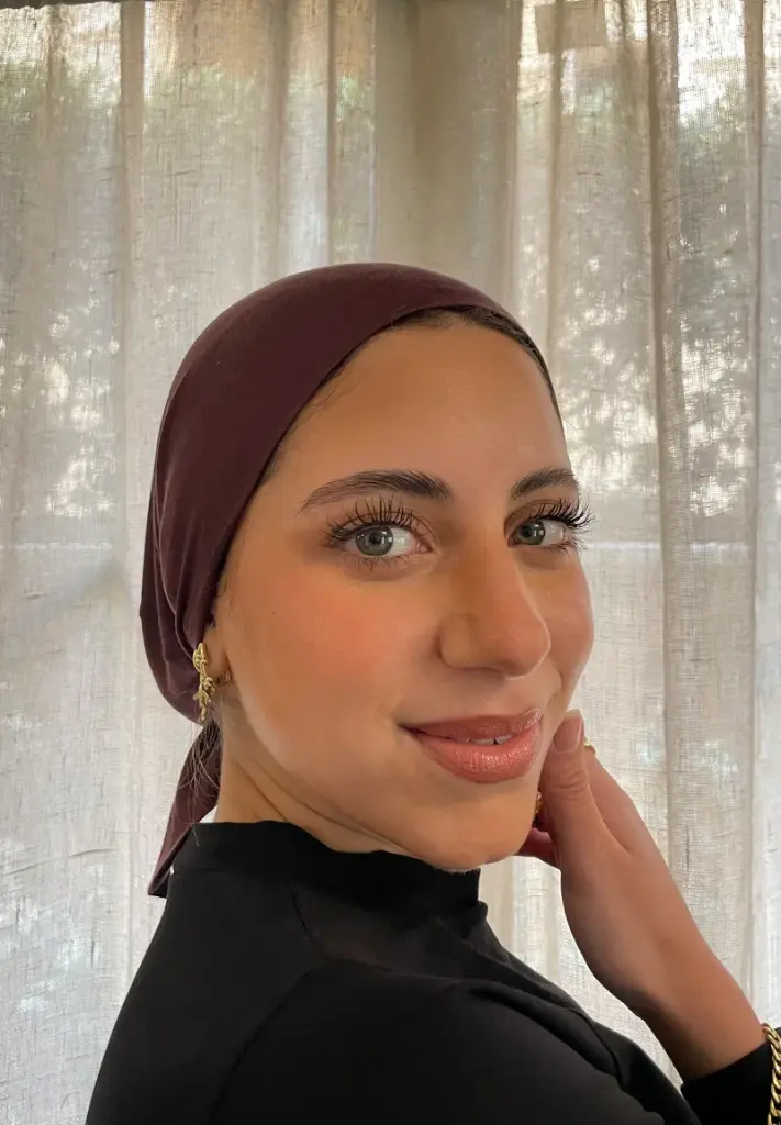 Burgundy Aura Mesh Bandana 