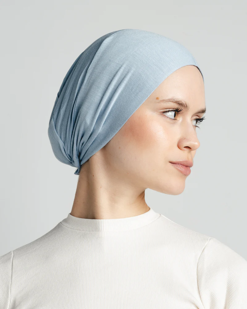 Baby Blue Aura Solid Bandana