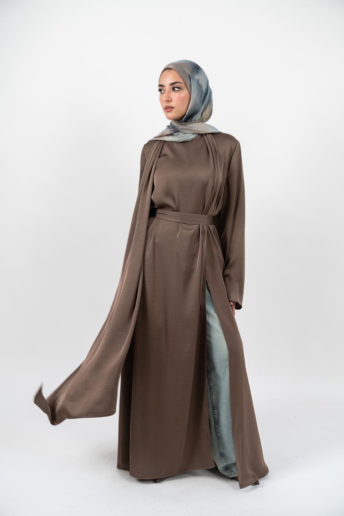 Mocha Beisan Kimono   