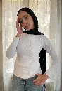 Regular Fit Ribbed Long Sleeve-White