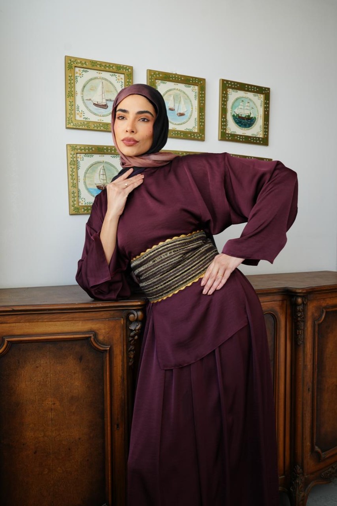Berry Liwa Blouse  