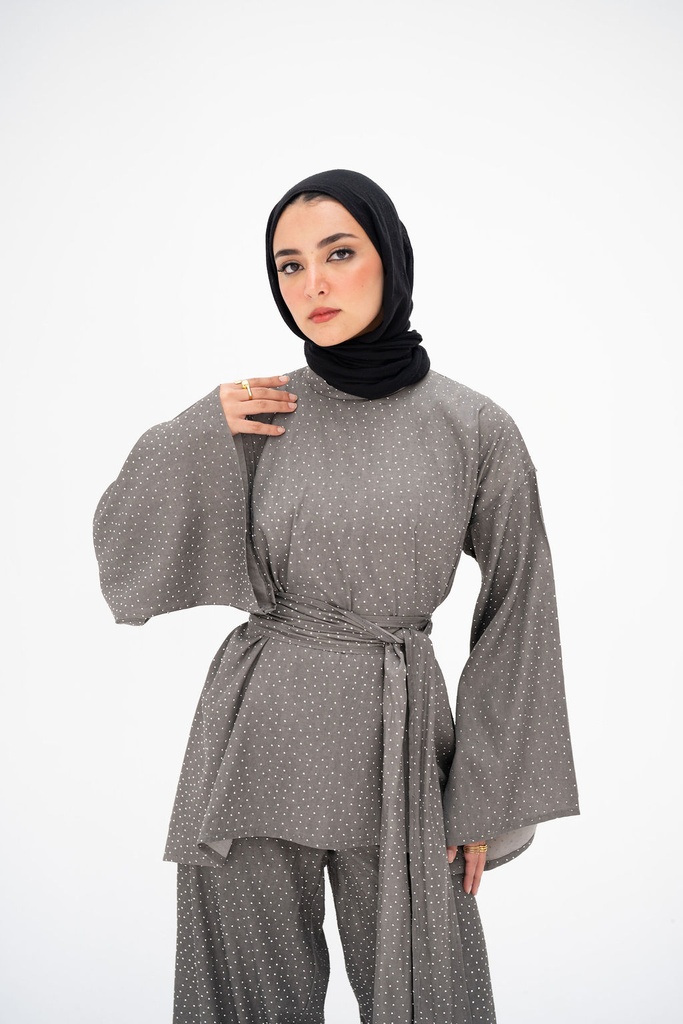 Smoke Abha Blouse  