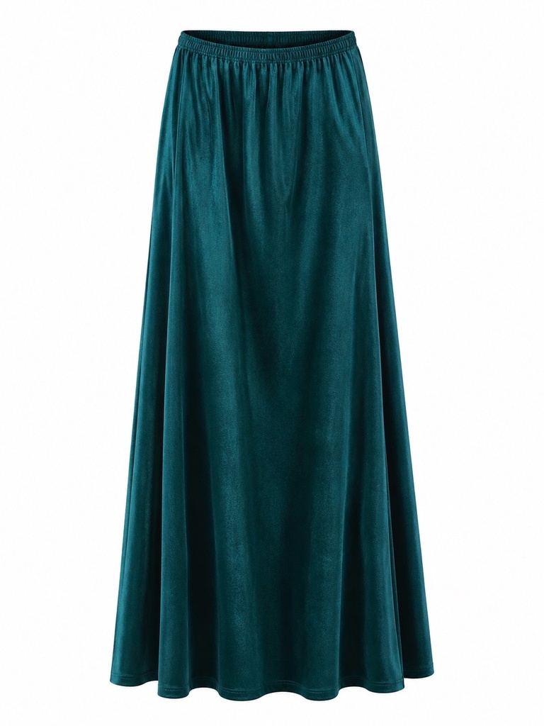 Teal Aseer Skirt  