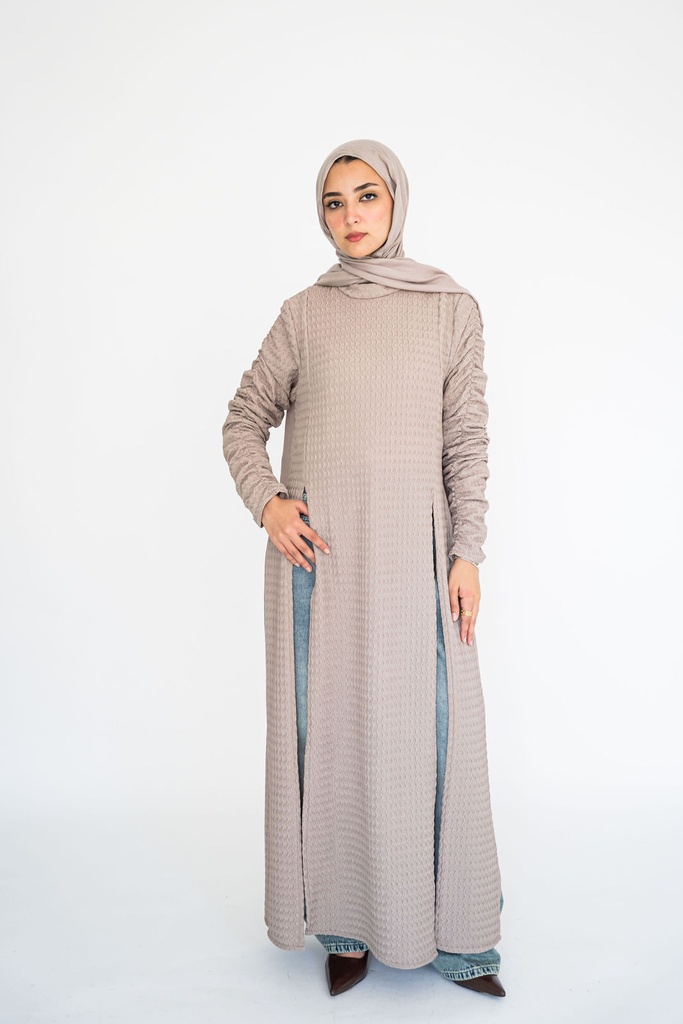 Mocha Latvia Dress  