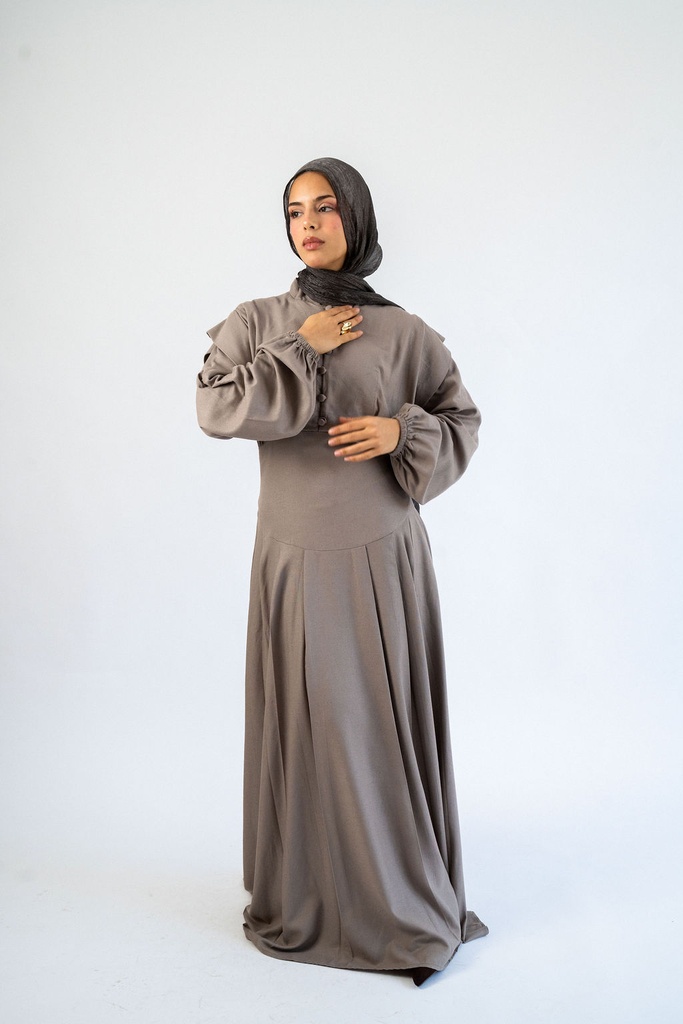 Mocha Genoa Dress