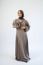 Mocha Genoa Dress