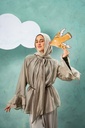 Greige Cyprus Blouse  