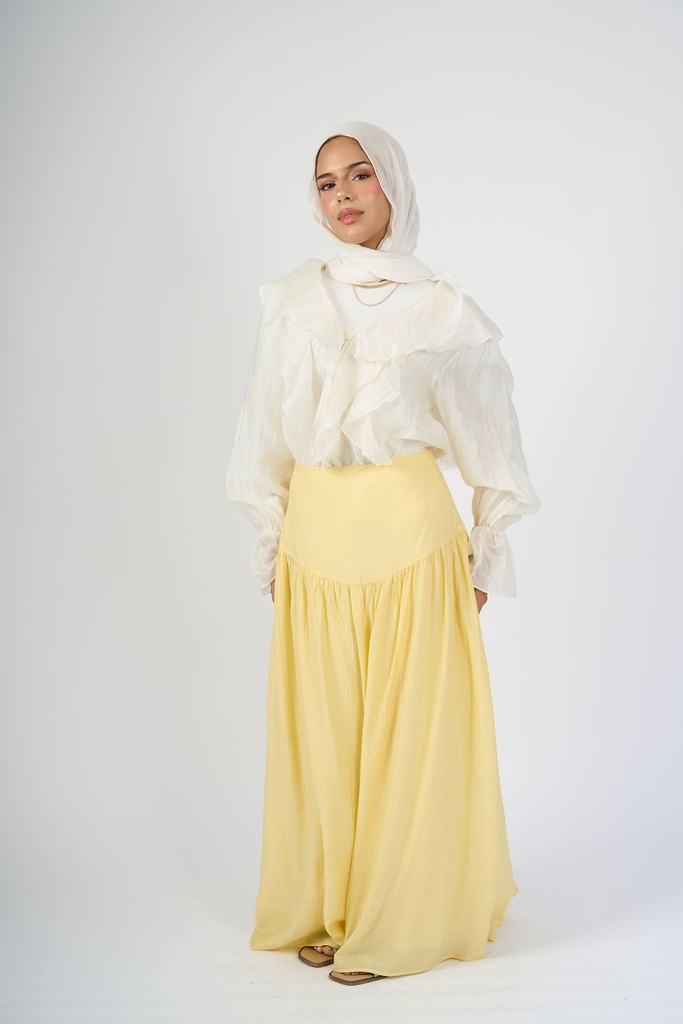 Yellow Elara Skirt