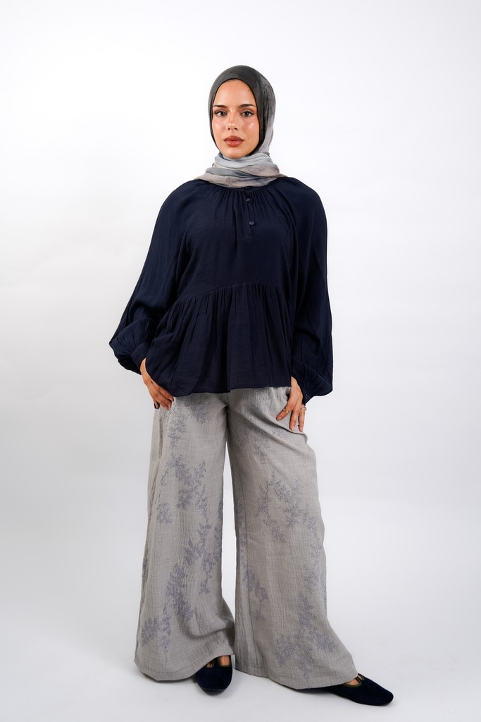 Midnight Lark Blouse  
