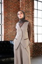 Espresso Livia Vest  
