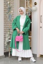 Frostine Green Coat