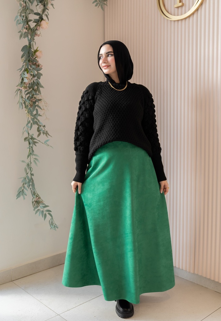 Kari Green Skirt