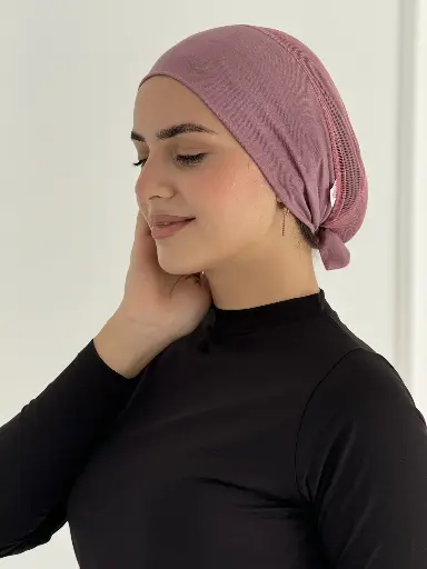 Dusty Pink Aura Mesh Bandana