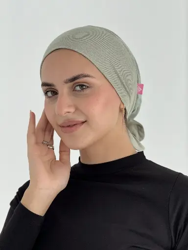 Sage Green Aura Mesh Bandana 
