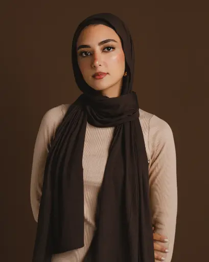 Brown Aura Scarf      