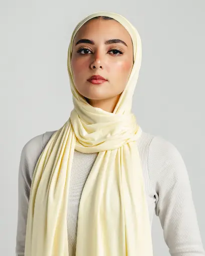 Butter Yellow Aura Scarf        