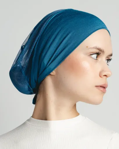 Lyons Blue Aura Mesh Bandana 