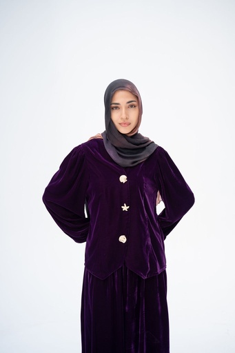 Purple Tamim Jacket 