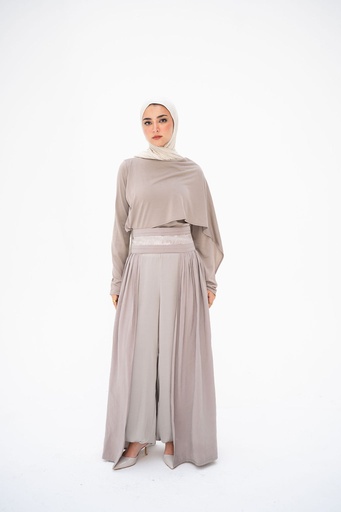 Greige Ronda Skirt