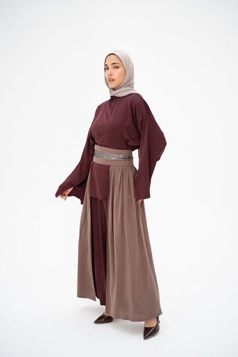 Mocha Ronda Skirt 