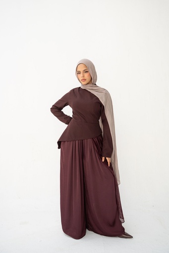 Burgundy Mombasa Pants  