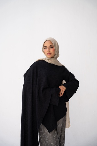 Black Venice Blouse