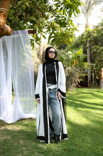 White Aveline Cardigan    